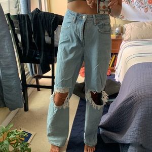 High waisted Jeans Wide Leg